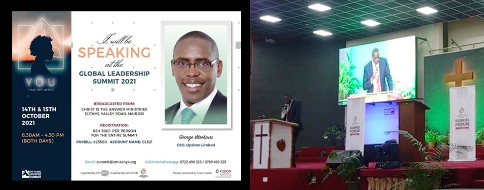 How To Stand Out in a Crowd – George Wachiuri – C.E.O Optiven Group